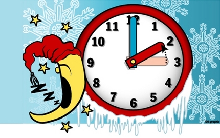 Ce soir passage � l'heure d'Hiver...